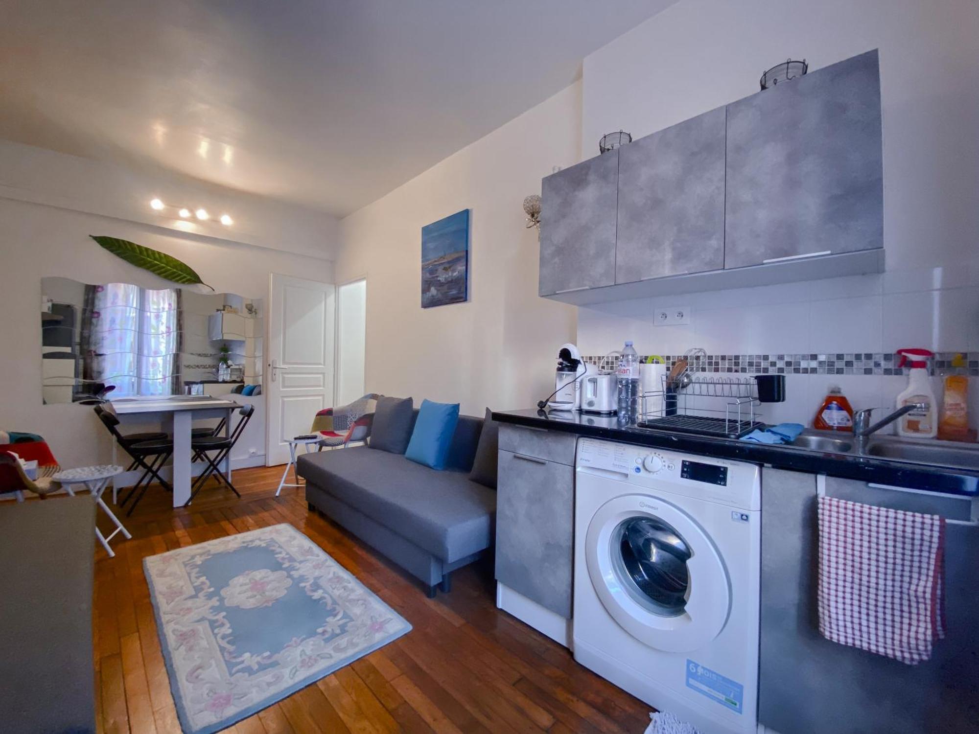 Nice Apartment Ideal To Visit Paris Clichy Kültér fotó